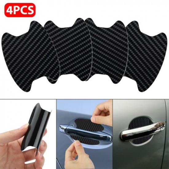 4Pcs Car Door Handle Protector Anti Scratch Sticker Film Stickers Accessories