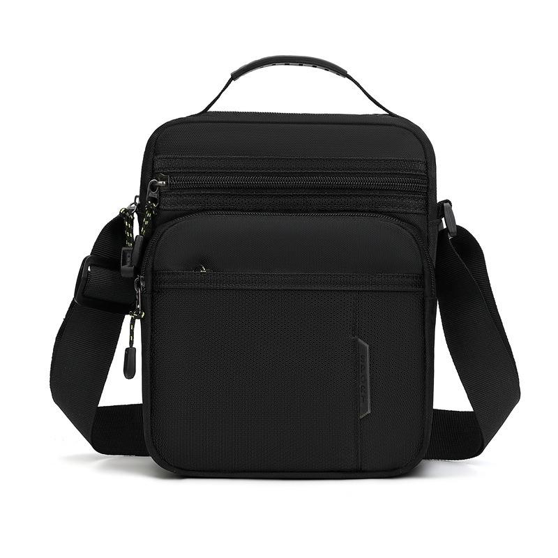 Autumn new Chinese men's shoulder bag multi-functional multi-layer messenger bag leisure sports small bag handbag