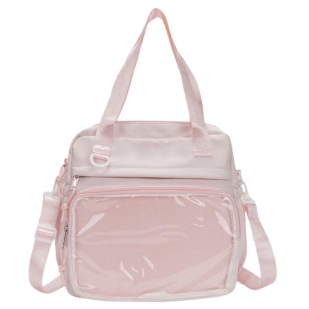 

Сумка кроссбоди женская в стиле колледжа, креативная сумка-тоут JK, подарок, модная наплечная сумка, женская розовый