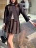 3-Day Korean Spring/Summer Solid Pleated Skirt & Slim-Fit Shirt for Women
