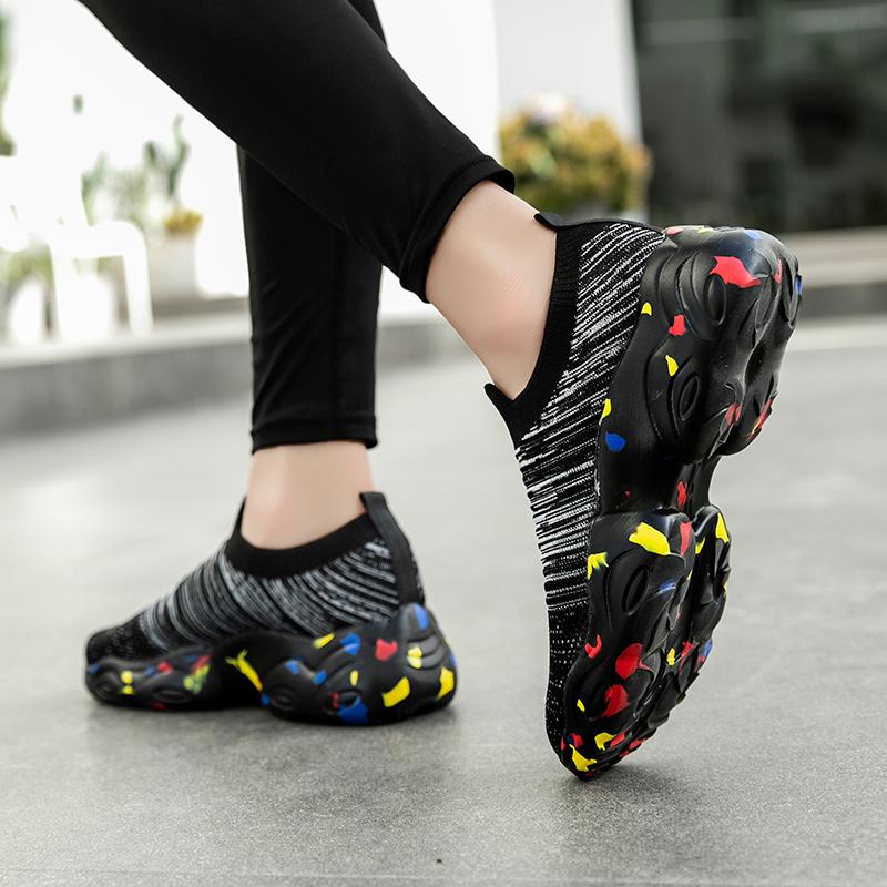 Increased 35~47 Men's Women Running Socks Sneakers Platform Designer Chunky Casual Sports Tenis Shoes for Men Soft Light Outdoor