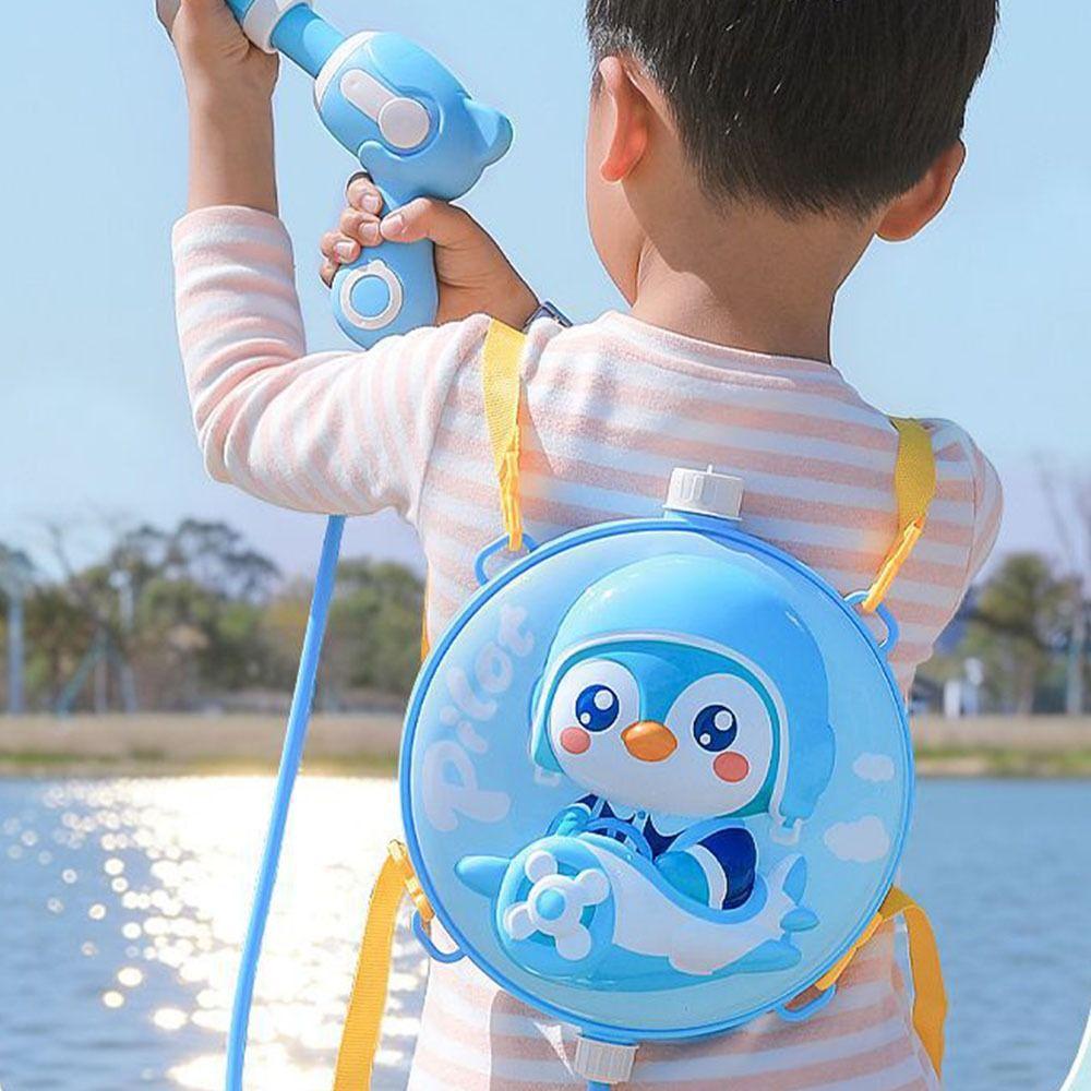 Powerful Range Children Backpack Water Spray Toy Water Pistol Toy The Water-Sprinkling Festival