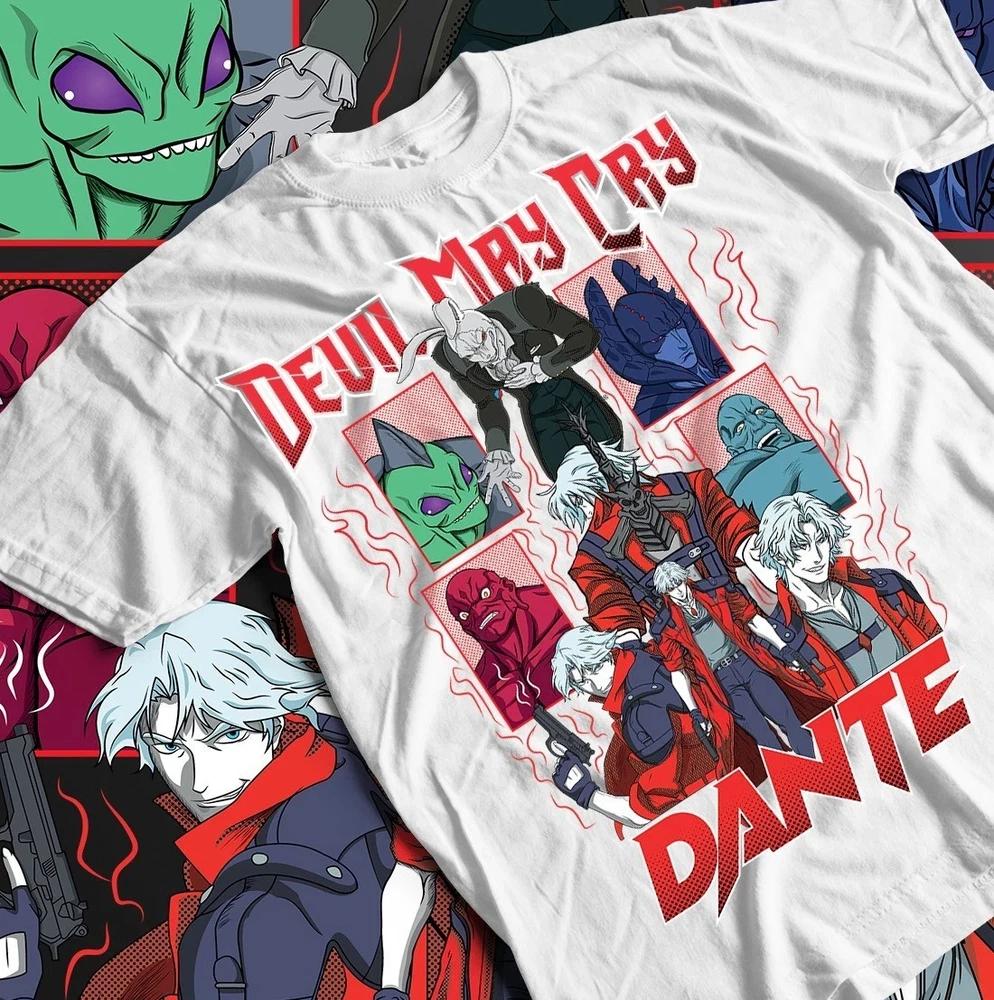 Devil May Cry Dante TShirt Unisex Shirt All Sizes Shirt White S