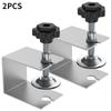 1/2pcs Drawer Panel Fixing Clamps Stainless Steel G-shaped Cabinet Drawer Fasten Clip Hardware Durable DIY Woodworking Tools