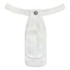 Perforated Equestrian Stock Tie Formal with Pleated Panel Soft