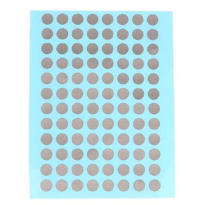 96pcs 6mm Round Conductive Tape Electronics Repair for Button Repair On Remotes and Controllers with Water Resistance