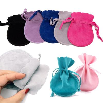 50 Stück kleine Schmuckbeutel aus Samt mit Kordelzug für Geschenke, Ringe, Ohrringe, Süßigkeiten, Aufbewahrung, Geschäft, Verkauf, Verpackung, Versorgung