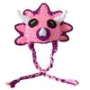 Unique Crocheted Hat Funny Dinosaur Crocheted Hat Handmade for Children Picture Props Cap Halloween Party