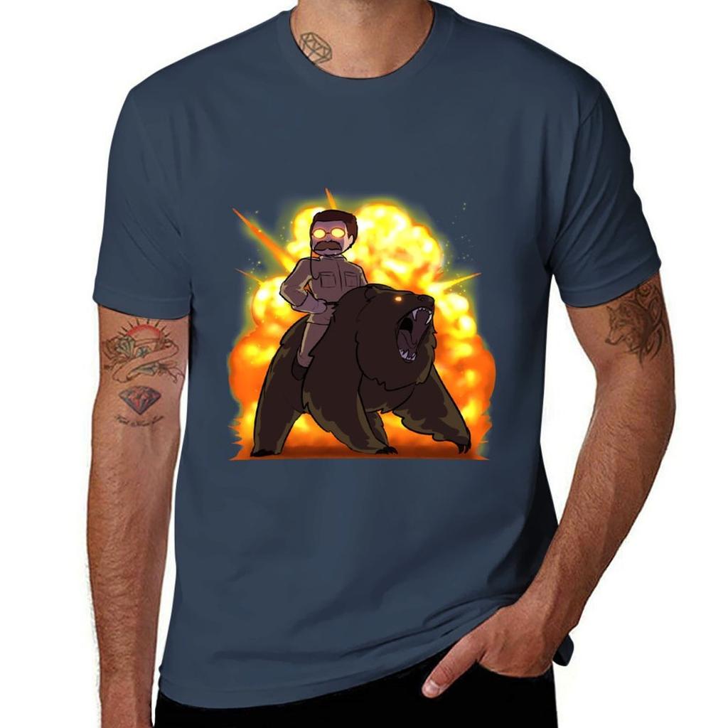 Teddy Roosevelt Tshirt Holiday Simple Tee Shirt