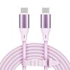USB C - USB C Cable 100 W 1 M Silicone Pink Kruger&Matz Basic
