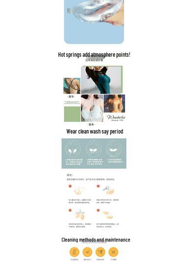 Szilikon Vízálló Láthatatlan Push-Up Mellbimbó Fedők Fürdőruhához
