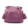 Used Flamenco22 Shoulder Bag Leather Purple Used Women