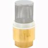 Brass Material Foot Valve 1/2" 3/4" 1" One Way Valve Durable Bottom Valve