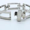 Salvatore Ferragamo Bit motif Chain Bracelet SilverUsed
