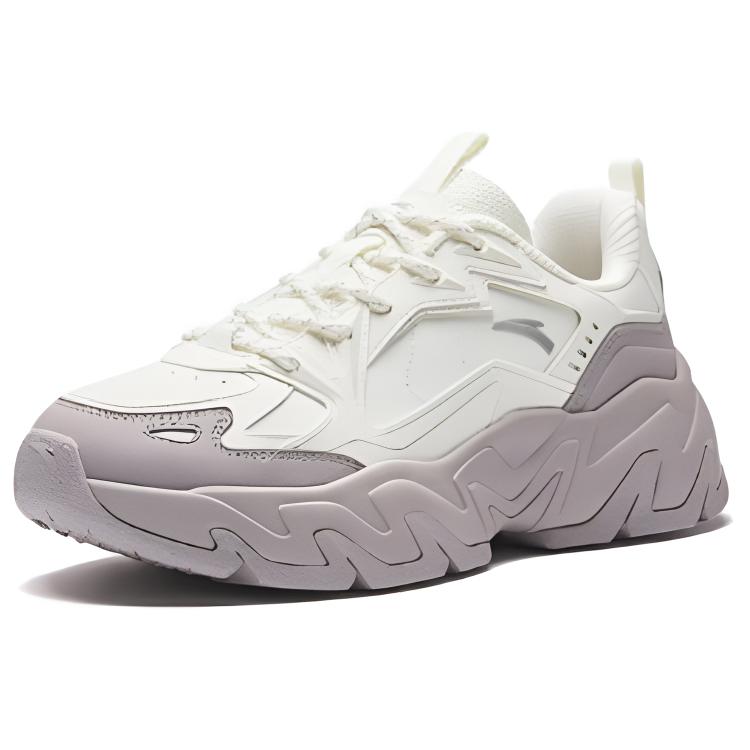 Anta Panshi Schlicht Vielseitig Bequem Höhenerhöhend Stoßdämpfend Low Top Freizeitschuhe Damen Sneaker 122548856-7