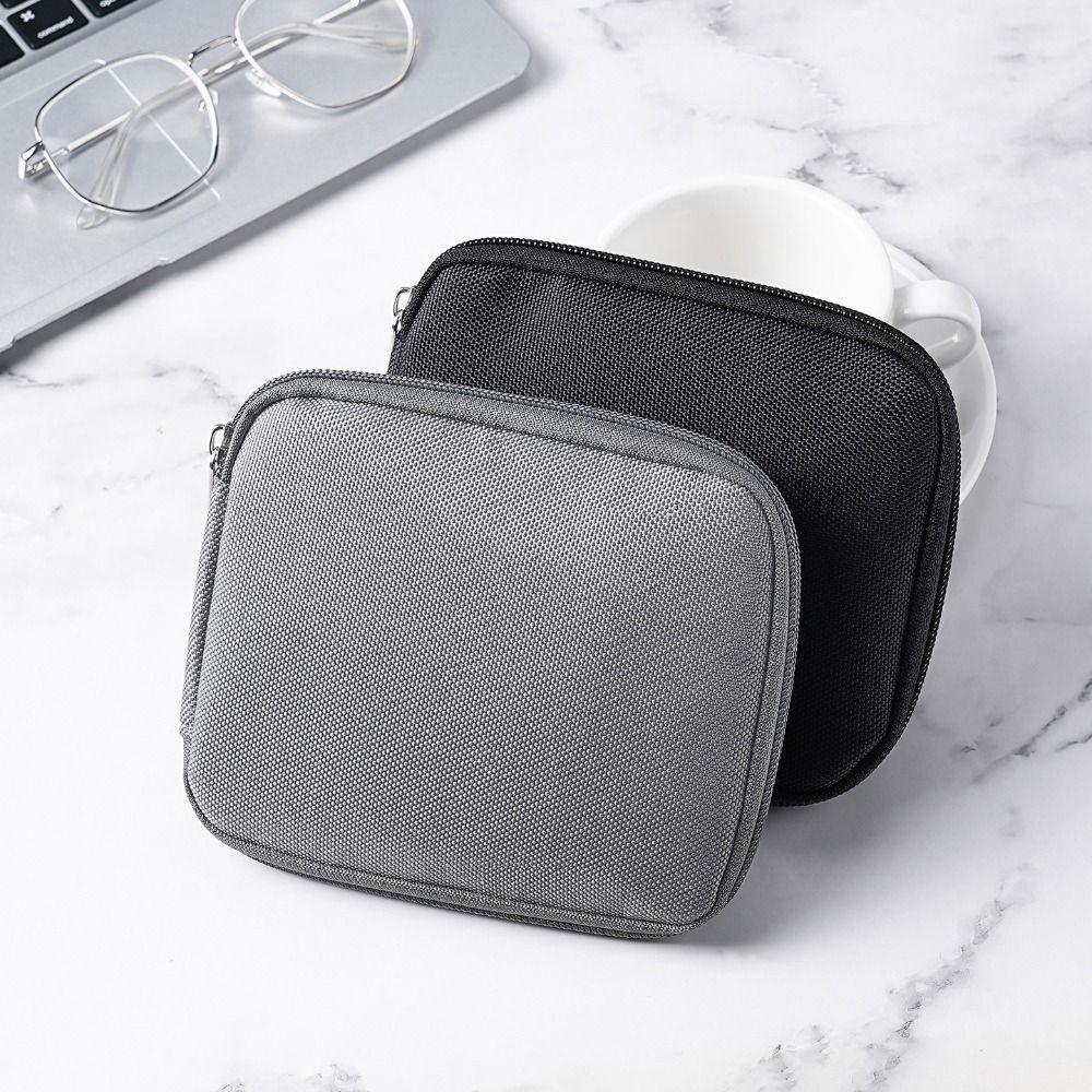 Portable Data Cable Organizer Zipper Mini Storage Pouch New Digital Storage Bag  U Disk