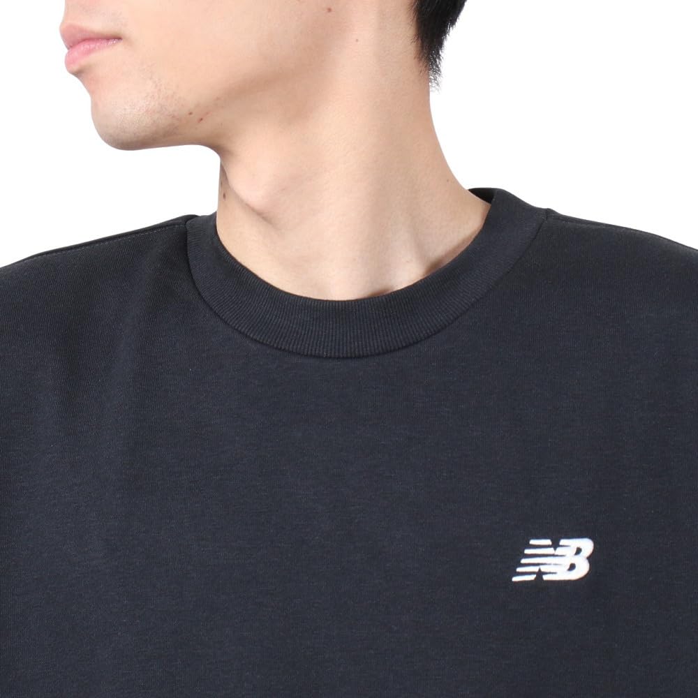New Balance Sport Essentials Sweat Crew Sweatshirt for Black (MT41507) Men,