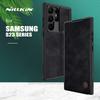 For Samsung Galaxy S23 Ultra Case Nillkin CamShield Flip Leather Case Slim Slide Camera Case for Samsung S22 Plus 5G Lens Cover