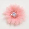 Crystal Core Organza Flower Brooch & Headdress DIY Accessories