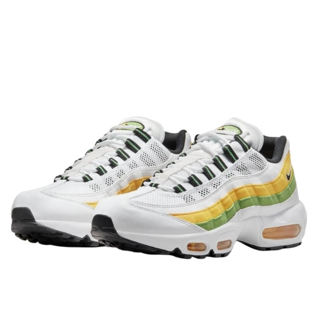 Nike Air Max 95 Essential White Green Apple Tour Yellow