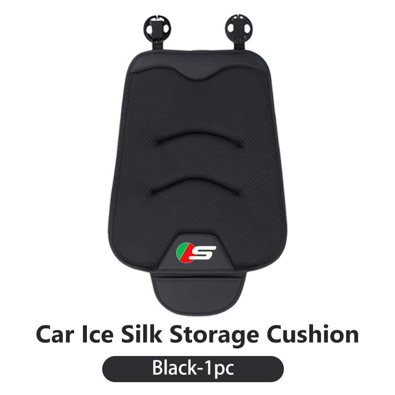 For Jaguar Ice Silk Car Seat Cushion Non-slip Pad Protective Mat Storage Bag XK S-Type F-Type X-Type F-Pace I-Pace E-Pace XFR
