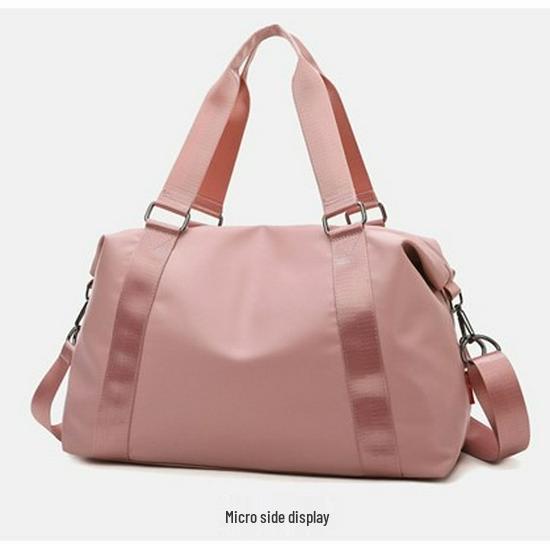 Cross-Border Women's Large Capacity Casual Sports Fitness Bag - Korean Style Shoulder Handbag & Yoga Bag