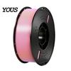 PLA Filament Roll Rainbow Gradient Candy Color Filament, Dimensional Accuracy +/-0.02mm, 1Kg Figure Printing Spool 3D Printer 1.75mm for Most
