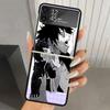 My Hero MHA Dabi Bnha Hard PC Phone Case For Samsung Galaxy Z Flip 7 6 5 4 3 Black ZFlip7 ZFlip6 Flip5 Flip4 Flip3 5G Print Cove