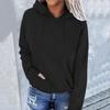 Women's Autumn/Winter Plus Velvet Loose Hooded Sweatshirt 2023
