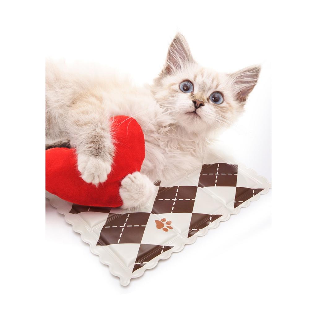 Breathable Mesh Cooling Pad for Cats and Dogs - Summer Ice Slippery Fabric, Rectangular Pet Bed To Keep Pets Cool and Comfortable, Dog Cooling Pad