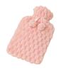 Leak-proof Plush Hot Water Bottle Hand Warmer - Safe Anti-scald Design for Women’s Abdomen, Neck, and In-bed Use