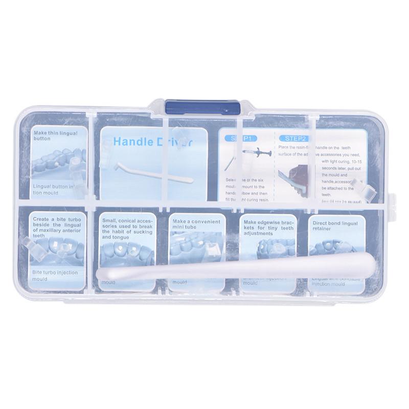 

Мини-форма для литья под давлением, лингвальная кнопка, мини-форма, ортодонтические аксессуары, отбеливание зубов для стоматолога