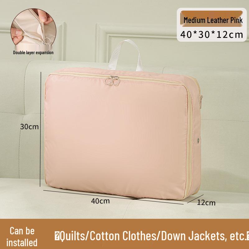 Compact Wardrobe Storage Bag for Jackets & Quilts