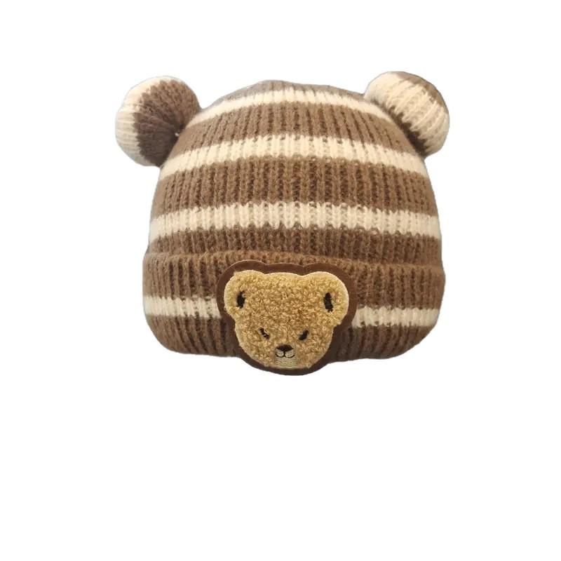 Дитяча тепла вітрозахисна шапка з вушками для хлопчиків та дівчаток – Осінь/Зима