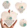 Heart-Shaped Sea Glass Friendship Decor Timeless Keepsake Heart Hanging Pendant for Girls Teens Women Adults True Friends