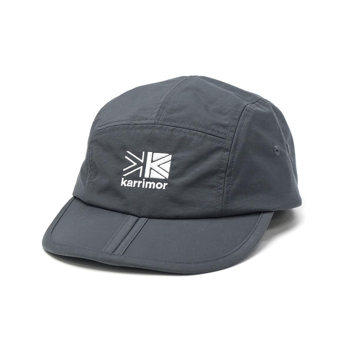 

Trekking Cap Folding Cap Charcoal ONE SIZE [Karimar]