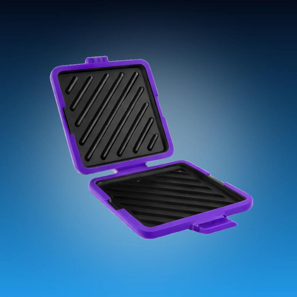 Grenzüberschreitender Waffeleisen & Frühstückssandwich-Presse mit Antihaft-Backform