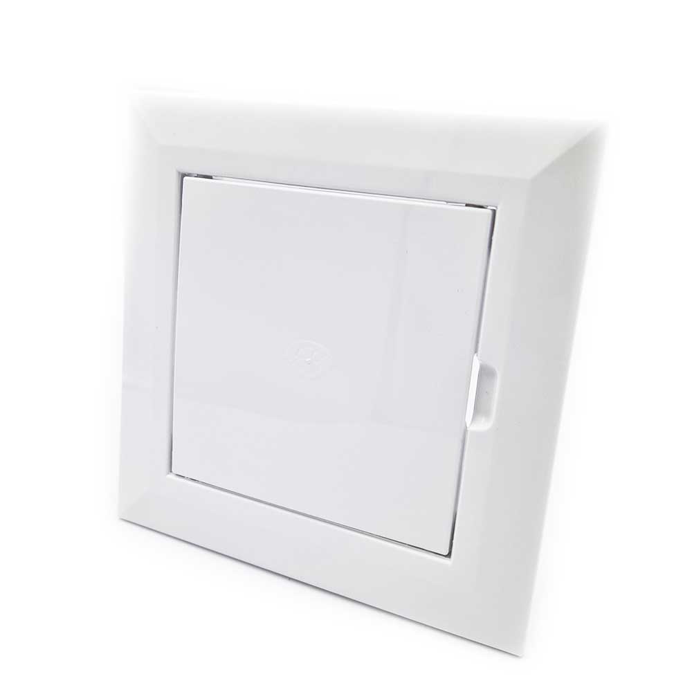 Sportello di Ispezione Bianco 100X100 Mm Abs