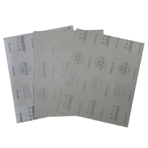 Large Sandpaper, 5000, 7000, and 10000 Grits, Total of 3 Sheets. Waterproof Sandpaper for Polishing, Finishing, and DIY Projects, Hobbies, and Cleanin