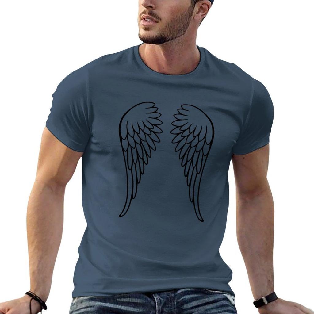 Angel wings TShirt anime t shirts oversize Unisex t shirts graphic funny t shirts dark humor Tshirt