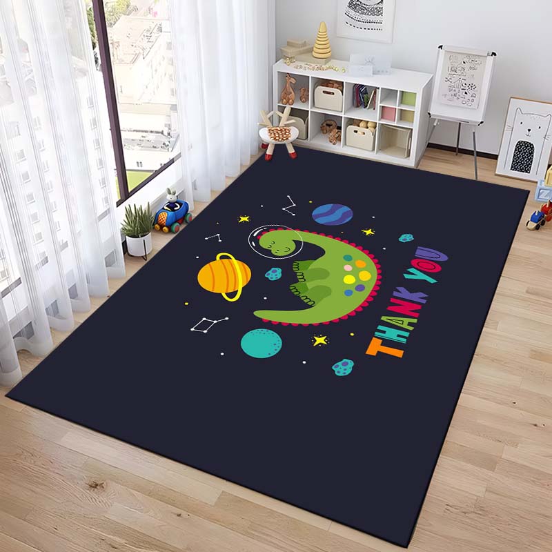 15 Size Cartoon Dinosaur Space Cute Dino Children Area Rug,Carpet for Living Room Bedroom Sofa Doormat Decoration Floor Mat Cool