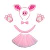 Strój do przebierania świnki Kostium zwierzęcy świnka na Halloween Akcesoria dla Dziecka Chłopca Dziewczynki Cosplay Urodziny Boże Narodzenie Halloween