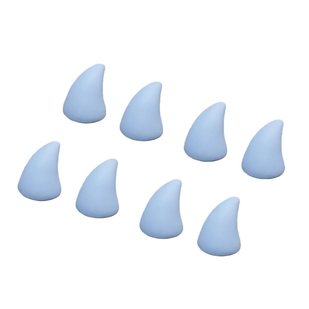 8 Stück Spitz/Stumpf Pelzige Krallen Nägel Epoxid DIY Tierpfoten Zubehör Cosplay Kostüm Zubehör