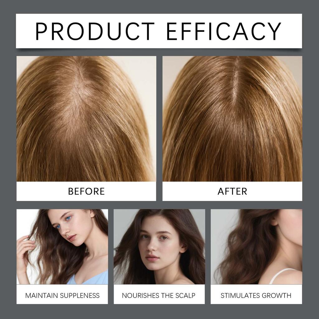 Nourishing Pepairing Rosemary Shampoo Damage Hair Deep Cleansing Scalp Oil Control Growth Strengthening Root Volumizing Shampoo