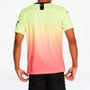 Puma Manchester City T-Shirts Herren Rosa Gelb Rundhals Mittlere Normale Passform 755594-03