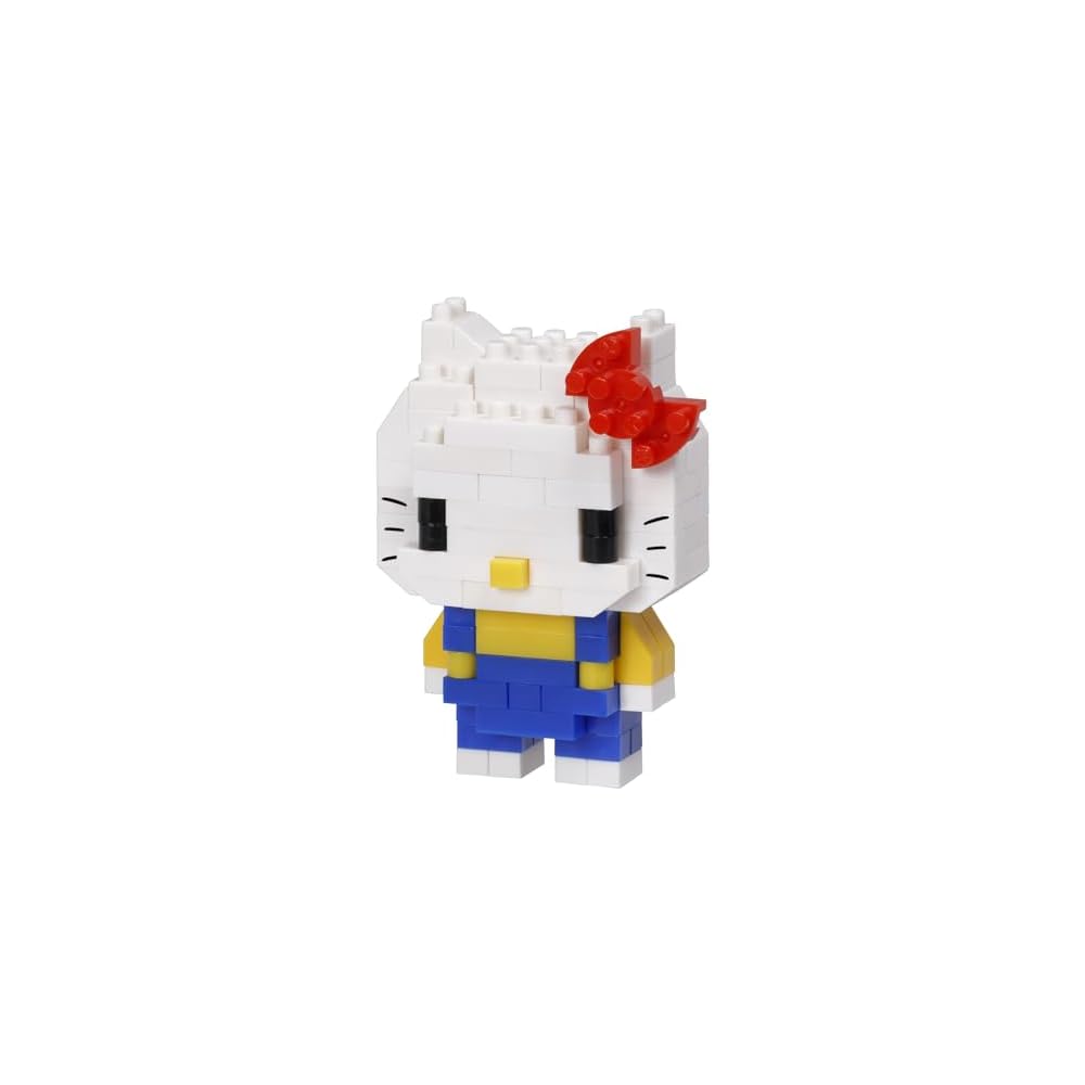 Kawada nanoblock Sanrio Characters Hello Kitty 140 Pieces Building Set for Ages 12 and Up