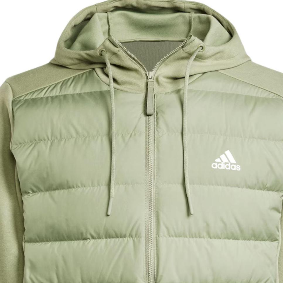 New Adidas ESSENTIALS Down Jackets & Coats Men's Tent Green JM3254