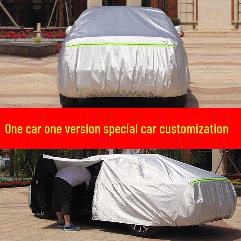 Volkswagen New Lavida Plus All-Weather Car Cover: Sunproof, Rainproof, Antifreeze, Thick Universal Fit.