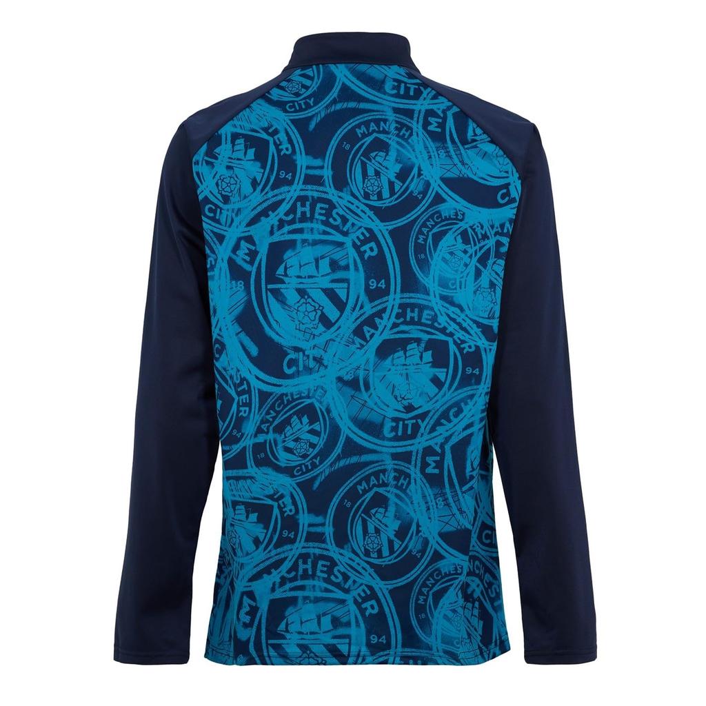 PM Zip 78578104_MCFC 1/4 Top_Deep Navy/Tropical Blue_L