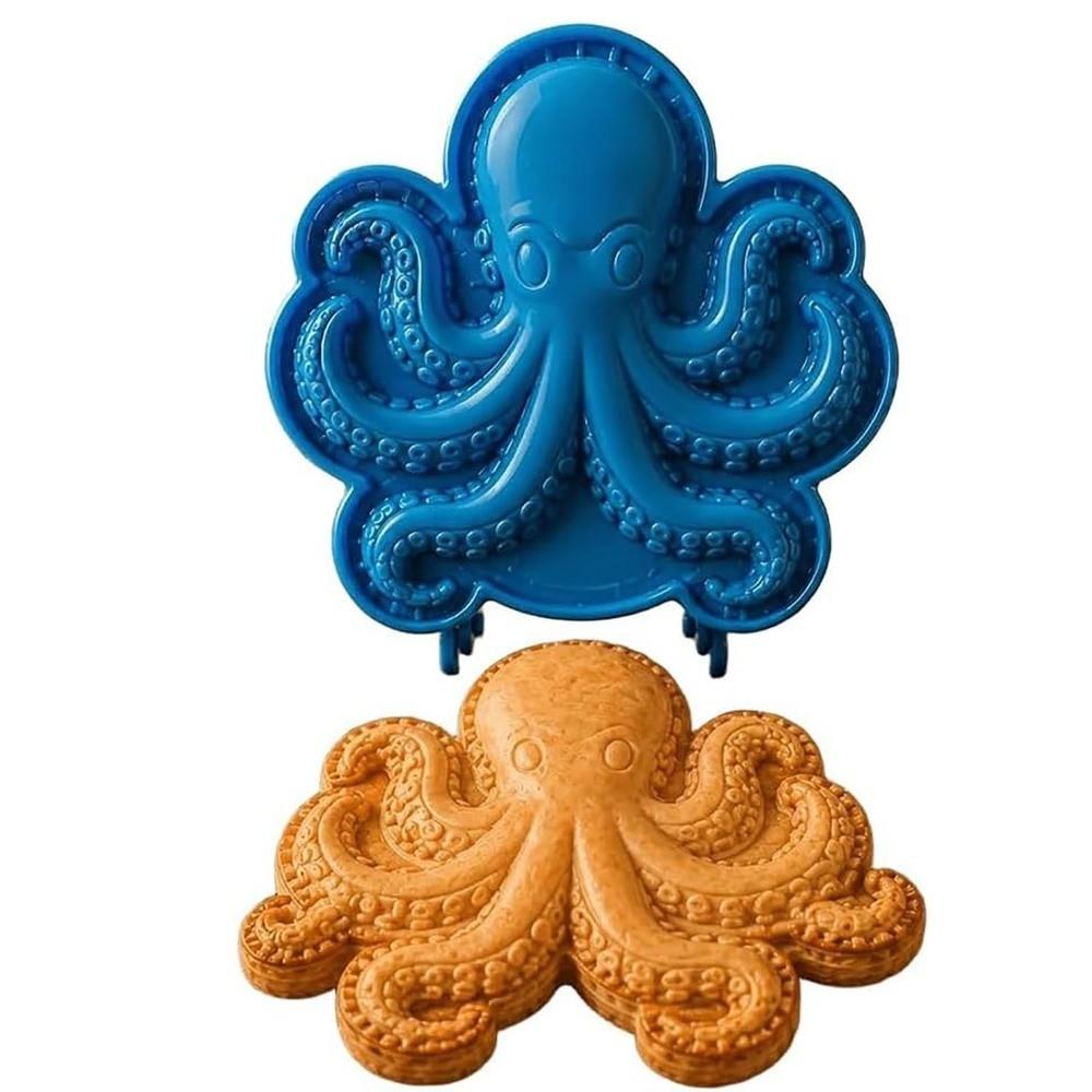 Ocean Animal Ocean Filled Pie Press Collection Handmade Cookie Molds  for Christmas Party Potluck